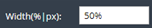 1. Configure Element Width