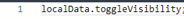 3. Enter Visibility Script