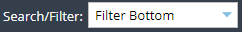 1. Select Search/Filter Type