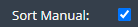 1. Set Sort Manual Checked