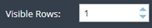 1. Configure Visible Rows