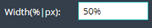1. Configure Element Width