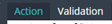3. Enter Action & Validation Script