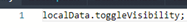 3. Enter Visibility Script