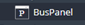 1. Select UI Panel "BusPanel"
