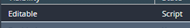 2. Select Editable Script