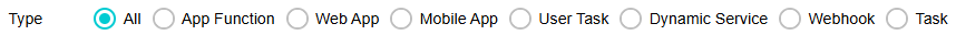 1. Select Type Filter